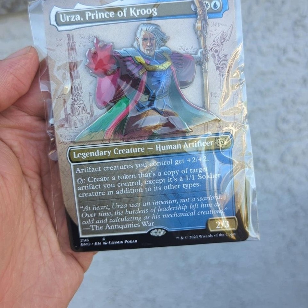 Sealed MTG Urza, Prince of Kroog Collector Pin, MagicCon Minneapolis Exclusive